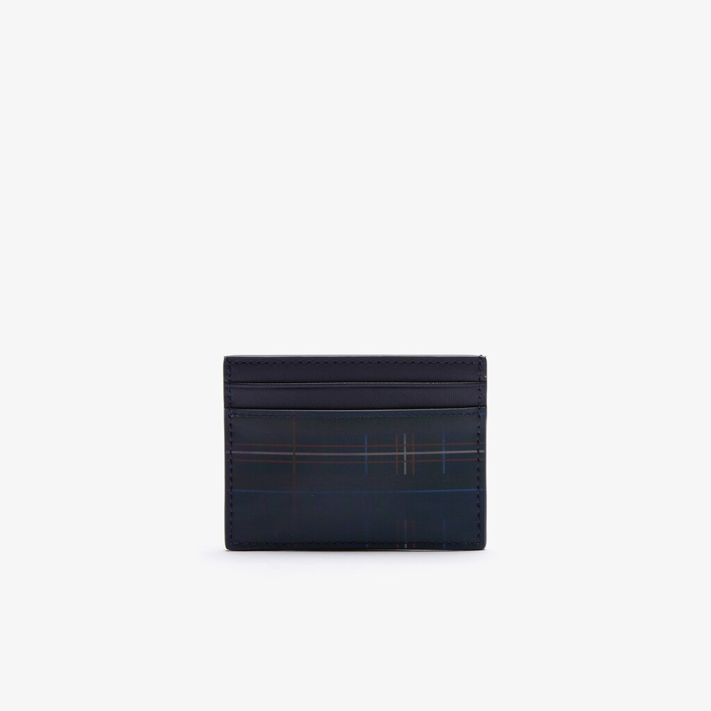 Acessorios Azul Marinho Azuis Masculino Lacoste Fitzgerald Leather Card Holder YA7-76547I1
