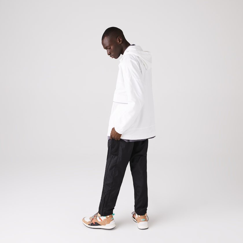Blusão Branco Masculino Lacoste CONCEPTS Collaboration Crocodile Print BR2-87088X6