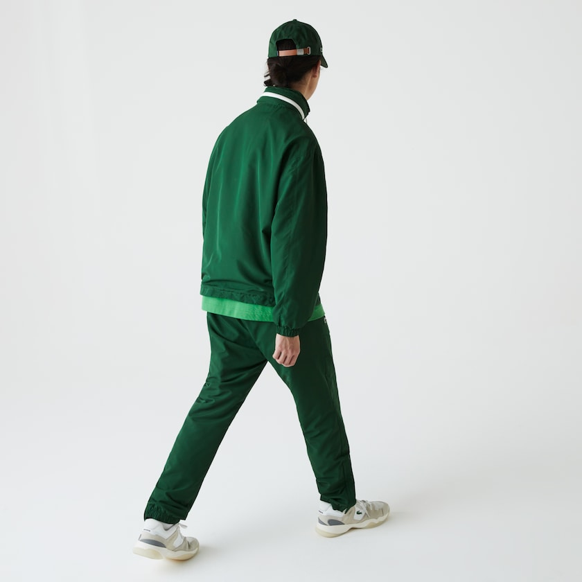 Blusão Verdes Masculino Lacoste Lightweight Water-Resistant Zip FO1-51195G0