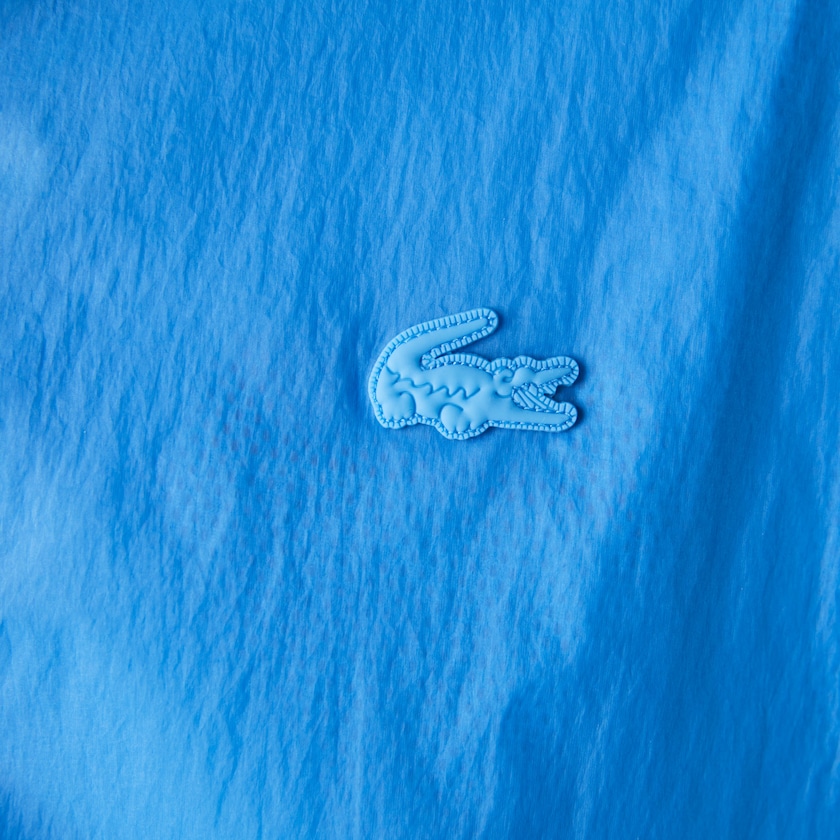 Blusão Azuis Azul Marinho Azuis Feminino Lacoste Zippered Lightweight Transparent Hooded ZP6-95899Y9