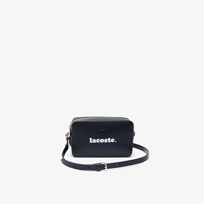 Bolsa Tiracolo Pretas Feminino Lacoste Chantaco Branded Leather JO4-98129W2
