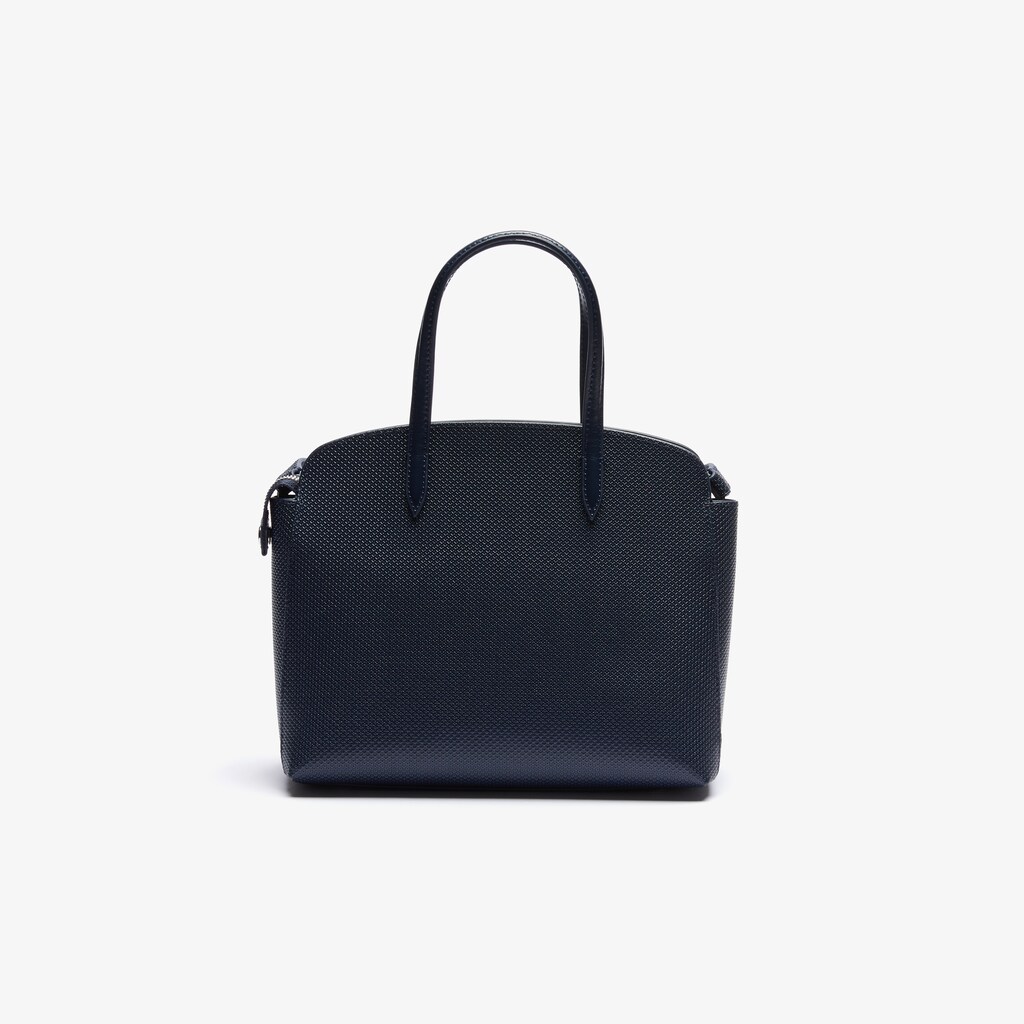 Bolsa de Mão Azul Marinho Azuis Feminino Lacoste Chantaco Piqué Leather HD7-22162J6
