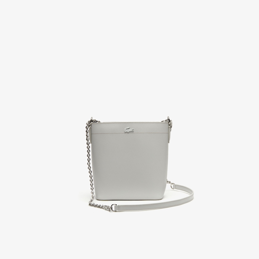 Bolsas Cinzentas Feminino Lacoste Chantaco Chain Strap Crossbody Bag MF1-24222O4