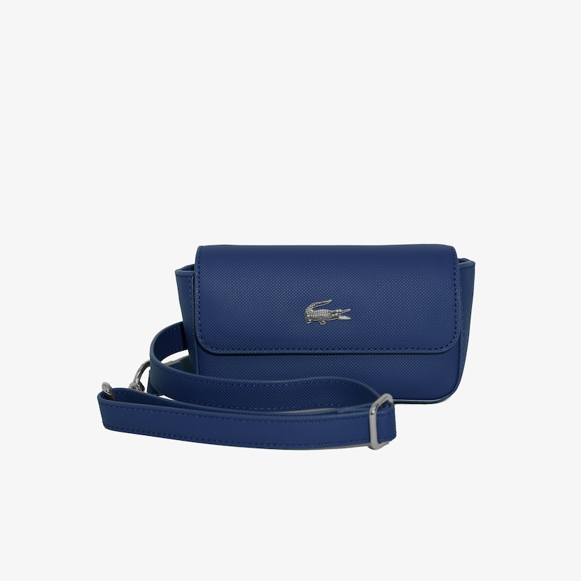 Bolsas Azul Marinho Feminino Lacoste Daily Classic Coated Canvas Fanny Pack QT4-96029X8
