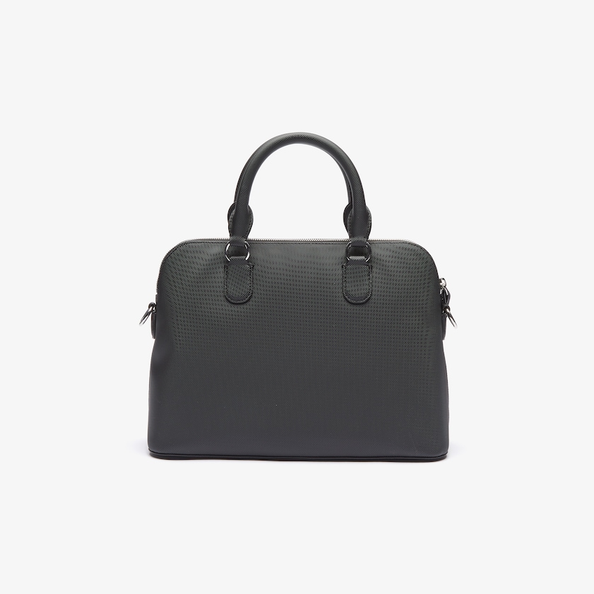 Bolsas Pretas Feminino Lacoste Daily Classic Coated Piqué Canvas Bugatti Bag LW8-22312F7