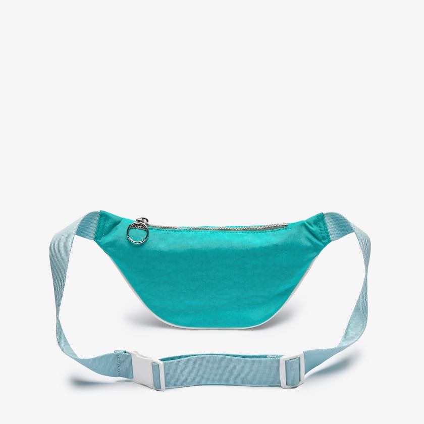 Bolsas Verdes Escuro Feminino Lacoste LCST Badge Colorblock Zip Fanny Pack QK5-09790B7