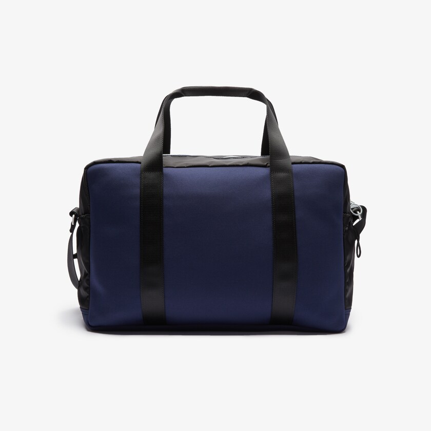 Bolsas Azul Marinho Azuis Pretas Masculino Lacoste Motion Ultra-Light Zippered Gym Bag PG3-24862A3