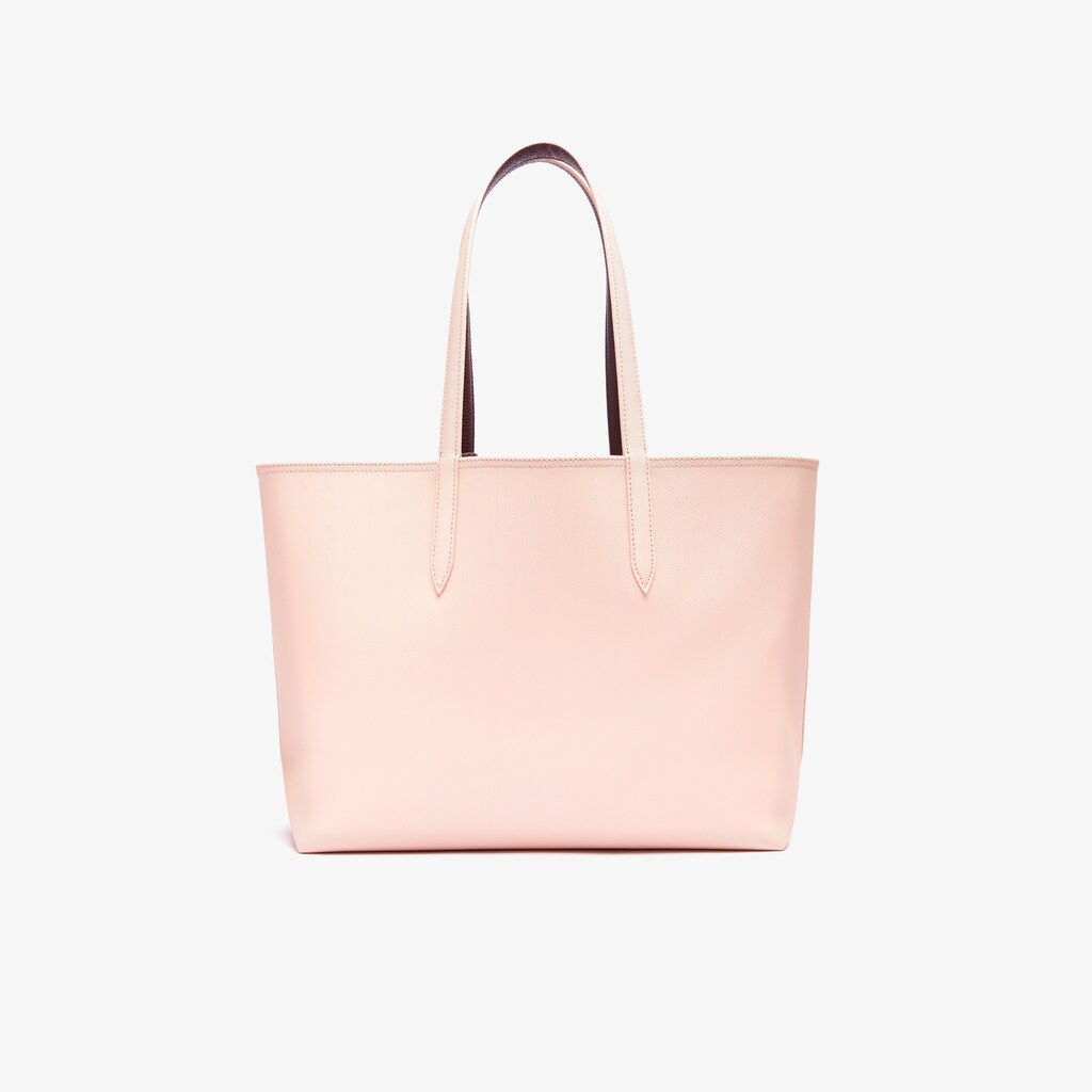 Bolsas Tote Bordeaux Feminino Lacoste Anna Removable Pouch Signature Reversible TW5-63566U6