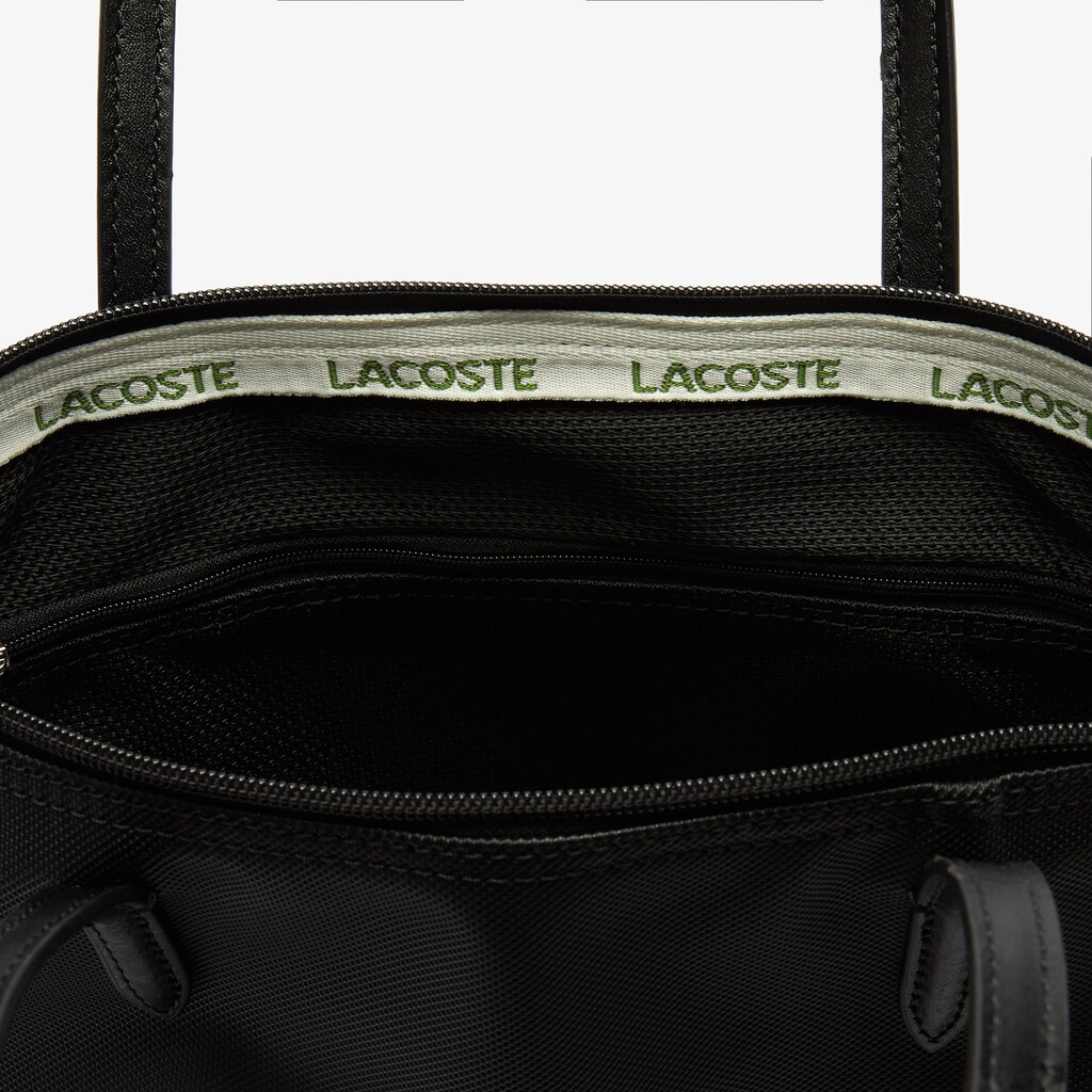 Bolsas Tote Pretas Feminino Lacoste L.12.12 Concept Small Zip WM6-02880N9