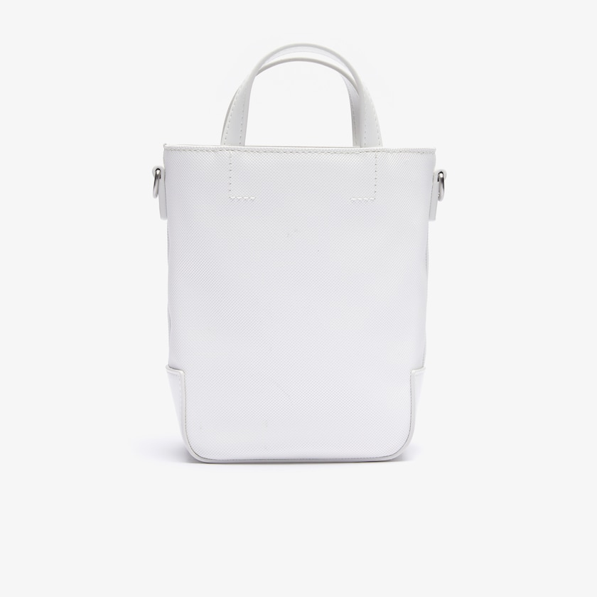 Bolsas Tote Branco Feminino Lacoste Small Piqué Canvas SI9-32363E1