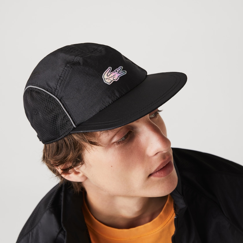 Boné Pretas Masculino Lacoste CONCEPTS Collaboration Mesh-Panel MR4-12771G2