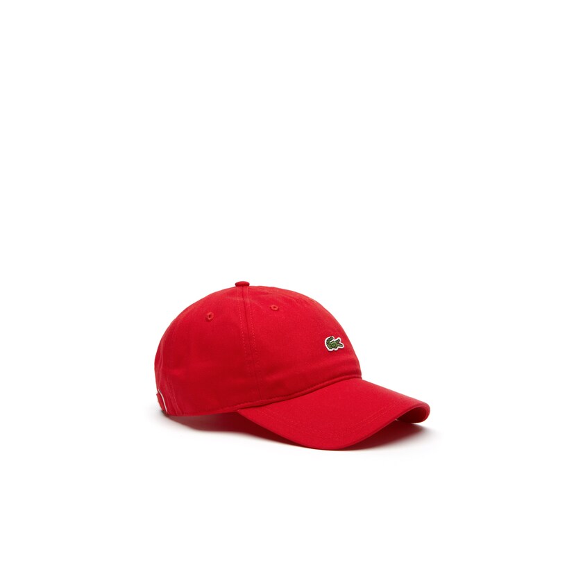 Boné Vermelhas Masculino Lacoste Embroidered Crocodile Cotton LK0-63546Z8