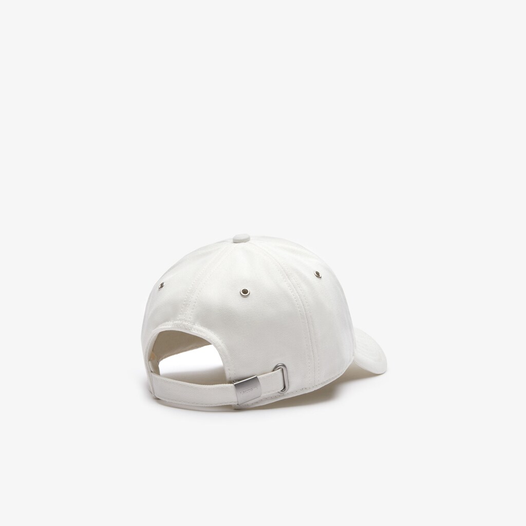 Boné Branco Masculino Lacoste Multicolored Logo Cotton OT9-27312J1
