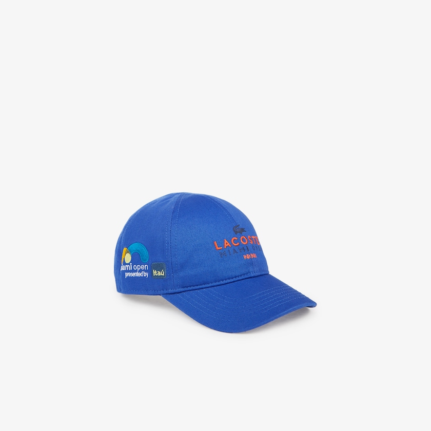 Boné Azuis Laranja Azul Marinho Azuis Masculino Lacoste SPORT Miami Open Cotton HZ6-25782K4