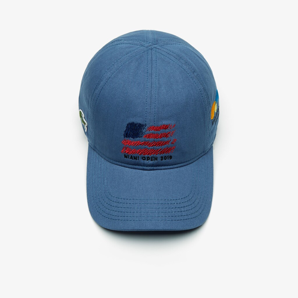 Boné Azuis Masculino Lacoste SPORT Miami Open Edition IQ9-92519K2