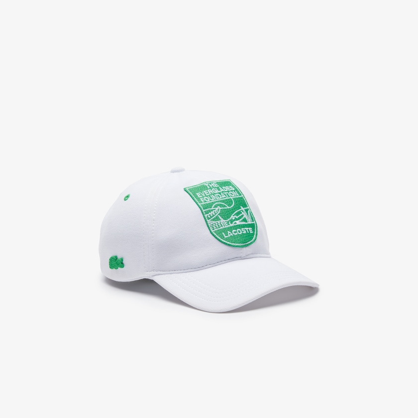 Boné Branco Masculino Lacoste & The Everglades Foundation Co-Branded CR1-72697O8