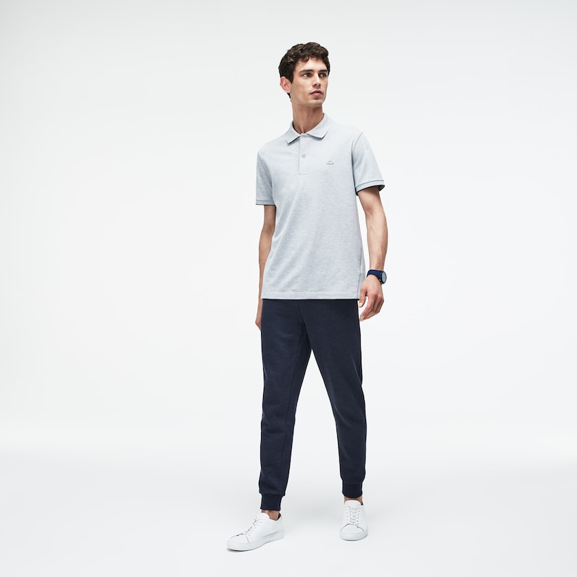 Calça Moletom Azuis Masculino Lacoste Motion Cotton And Wool Fleece FA9-72587L1