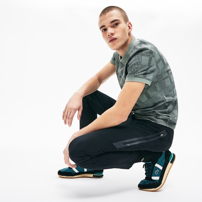 Calça Moletom Pretas Masculino Lacoste SPORT Breathable Stretch TO1-54445Y2