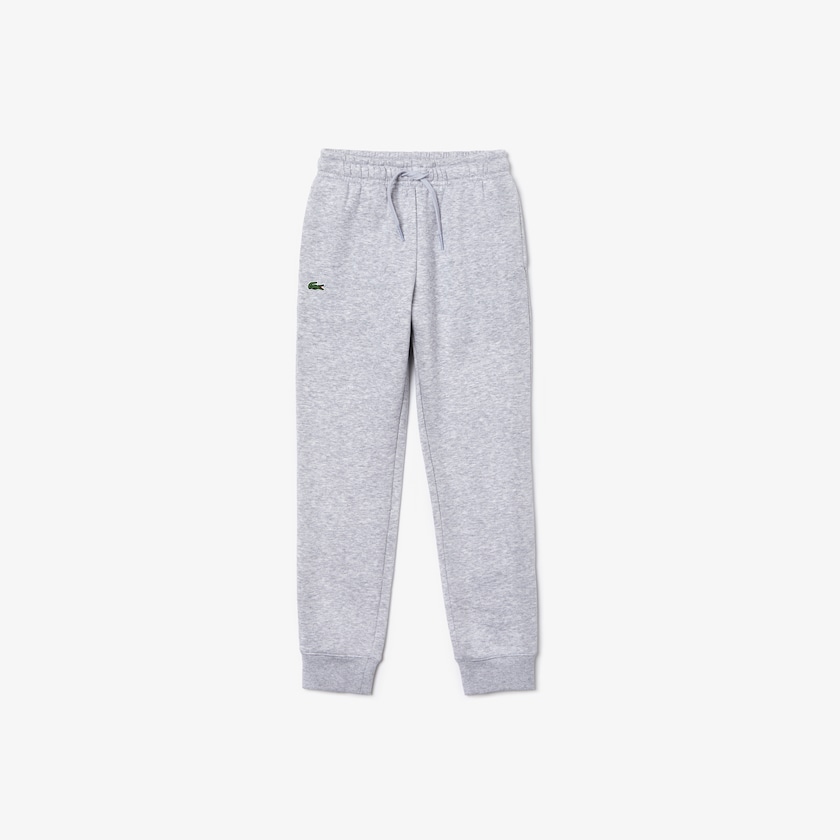 Calça Moletom Cinzentas Criança Lacoste SPORT Fleece CE0-21662S6