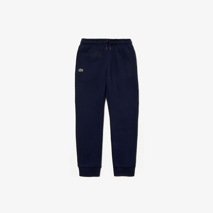 Calça Moletom Azul Marinho Azuis Criança Lacoste SPORT Fleece NM8-06150C5