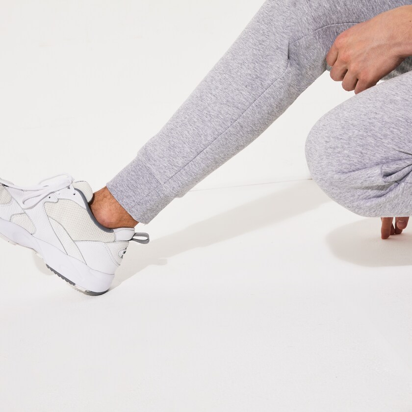 Calça Moletom Cinzentas Masculino Lacoste SPORT Fleece Tennis EP0-32873A2