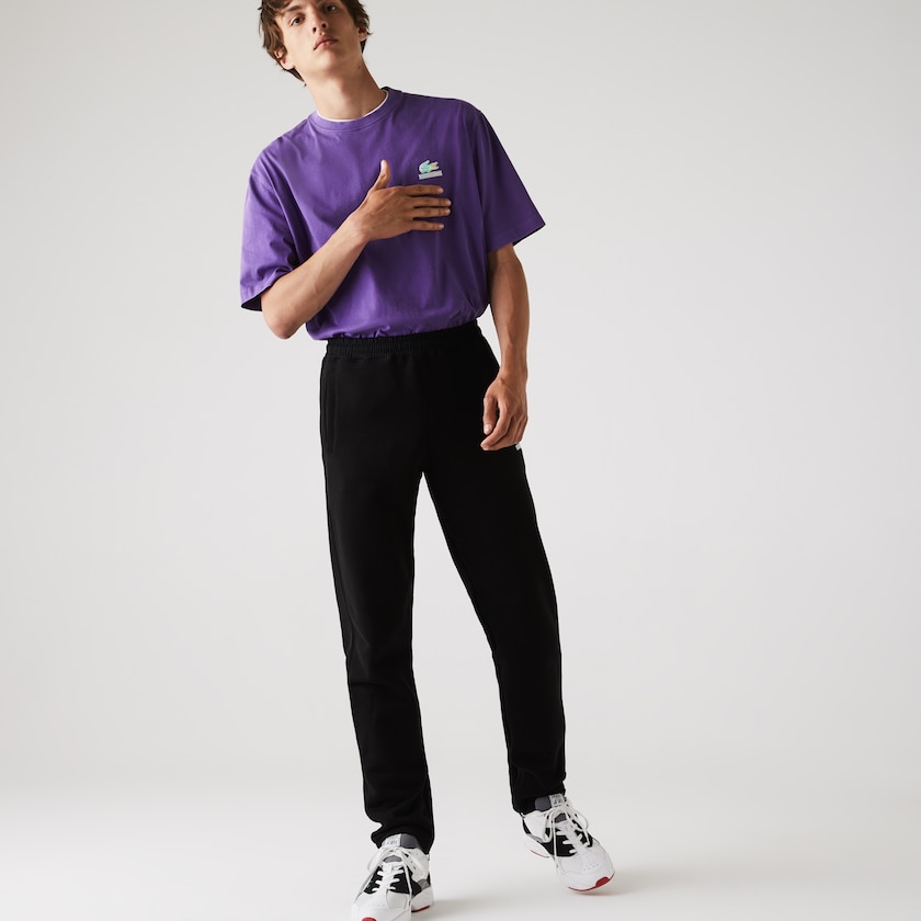Calças Pretas Masculino Lacoste CONCEPTS Collaboration Track KT0-92059Y6
