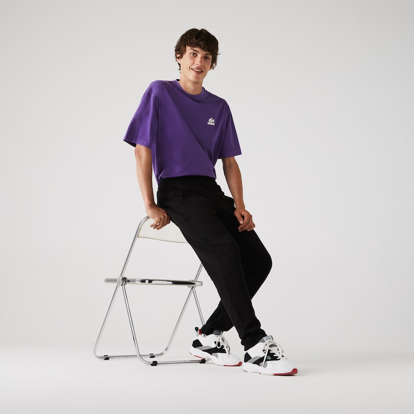 Calças Pretas Masculino Lacoste CONCEPTS Collaboration Track KT0-92059Y6