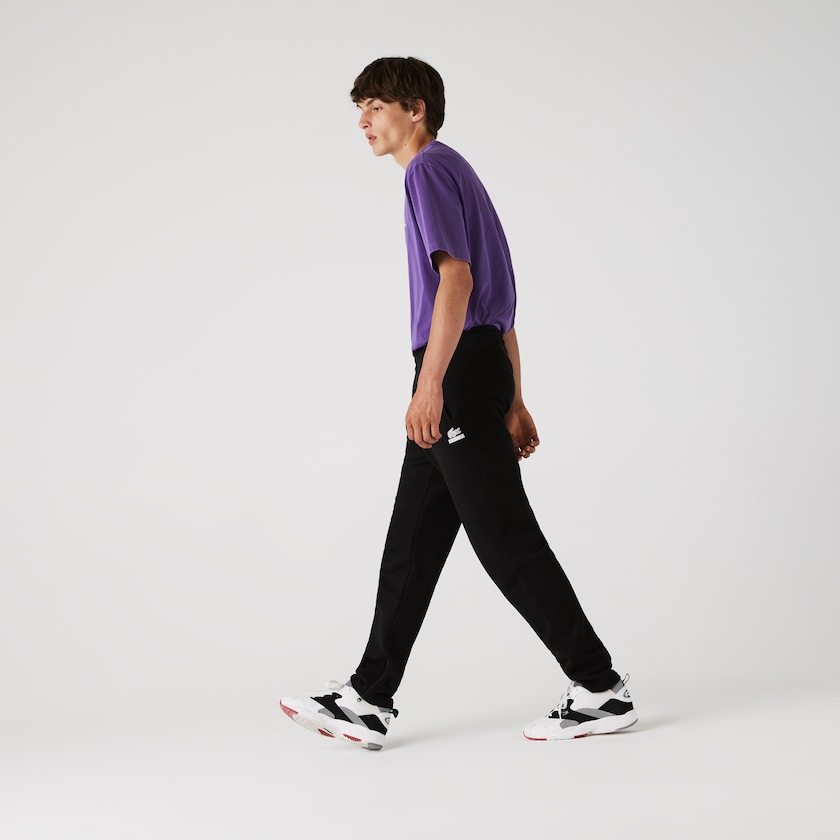 Calças Pretas Masculino Lacoste CONCEPTS Collaboration Track KT0-92059Y6