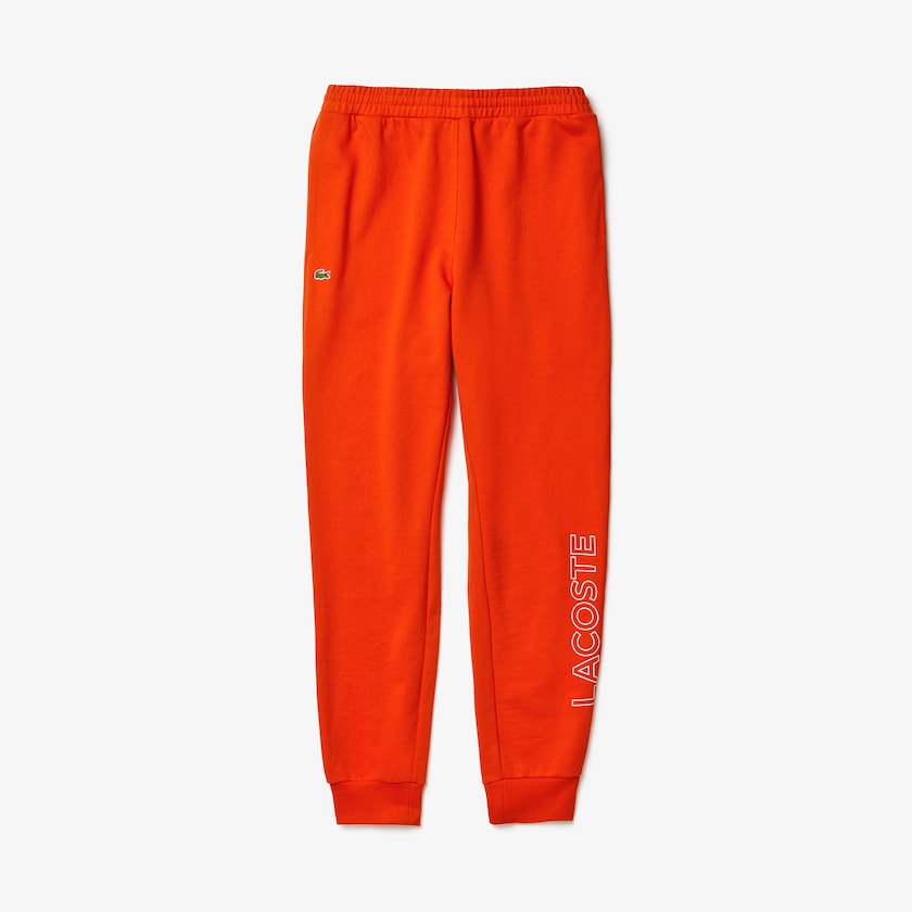 Calças Vermelhas Masculino Lacoste Motion French Terry Track XM5-92309X0