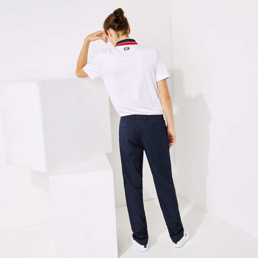 Calças Azul Marinho Azuis Masculino Lacoste SPORT Breathable Stretch Golf VQ7-98209E3