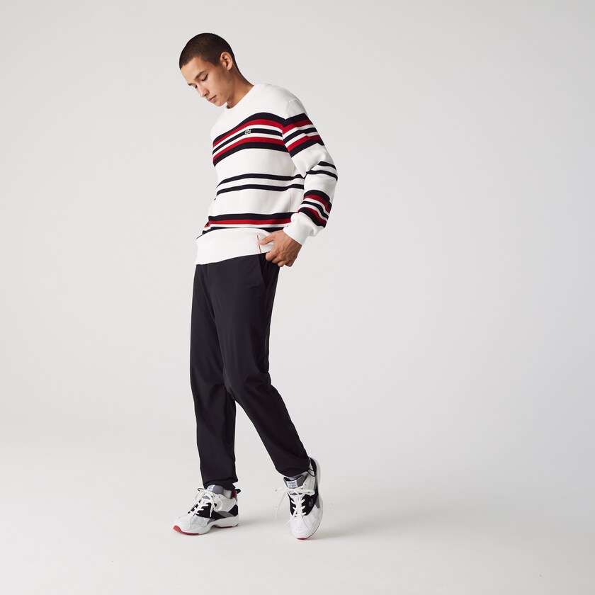 Calças Pretas Masculino Lacoste SPORT Lightweight Tracksuit VP9-46694M9