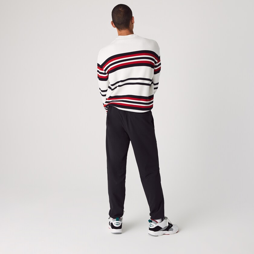 Calças Pretas Masculino Lacoste SPORT Lightweight Tracksuit VP9-46694M9