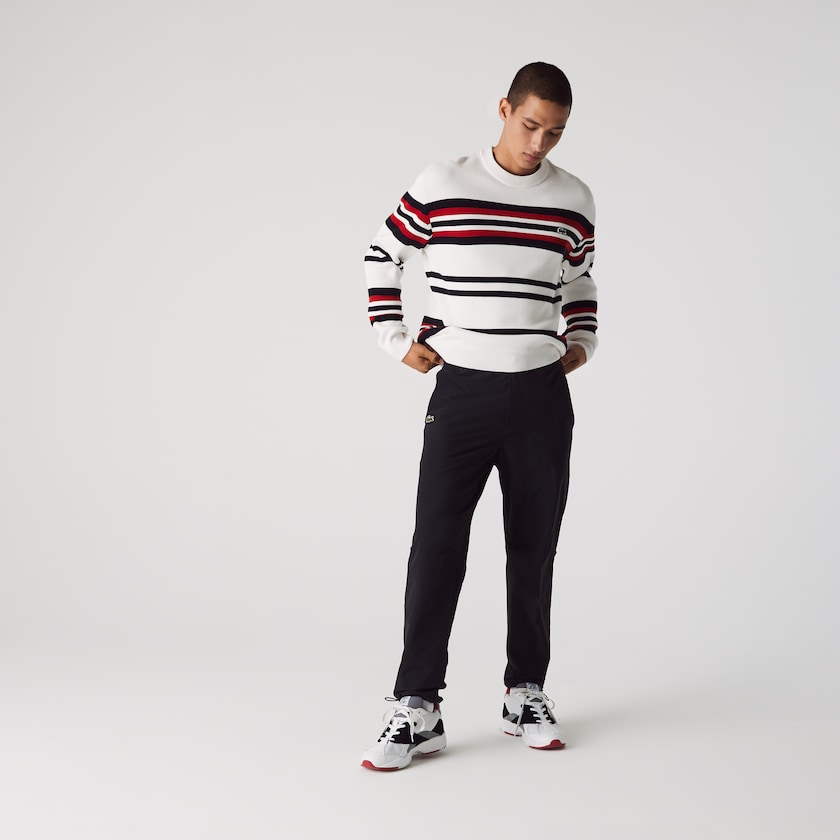 Calças Pretas Masculino Lacoste SPORT Lightweight Tracksuit VP9-46694M9