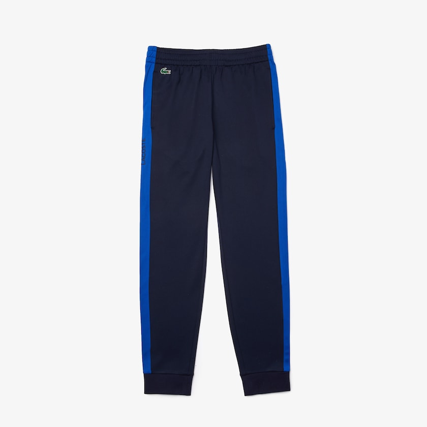 Calças Azul Marinho Azuis Azuis Azul Marinho Azuis Masculino Lacoste SPORT Piqué Track WL2-71727F9