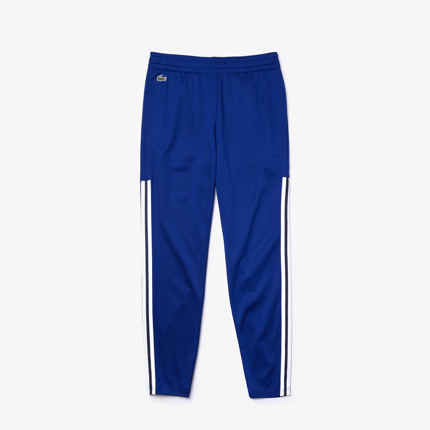 Calças Azuis Masculino Lacoste SPORT Run-resistant Jogging BA2-85588A6