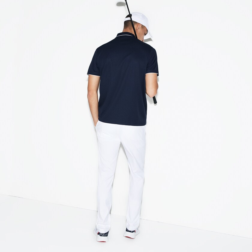Calças Branco Masculino Lacoste SPORT Technical Gabardine Golf Chino YK4-69426L2