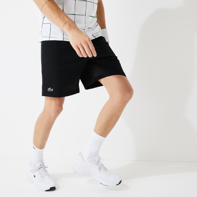 Calção Pretas Masculino Lacoste SPORT Tennis Stretch SC9-93509F4