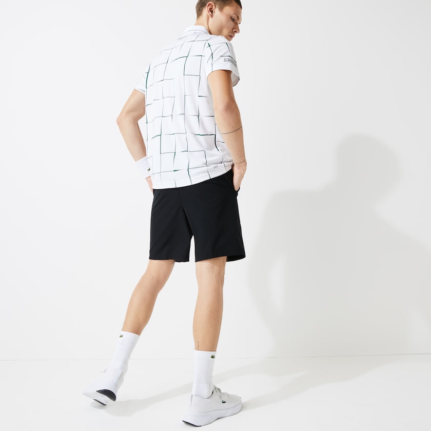 Calção Pretas Masculino Lacoste SPORT Tennis Stretch SC9-93509F4