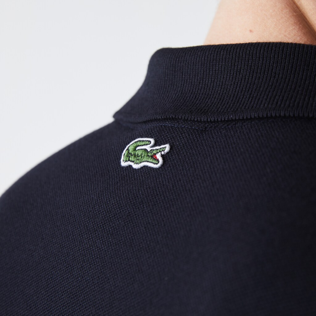 Camisa Polo Azul Marinho Azuis Masculino Lacoste Heritage Regular Fit Badge Cotton Piqué YR5-11051L3