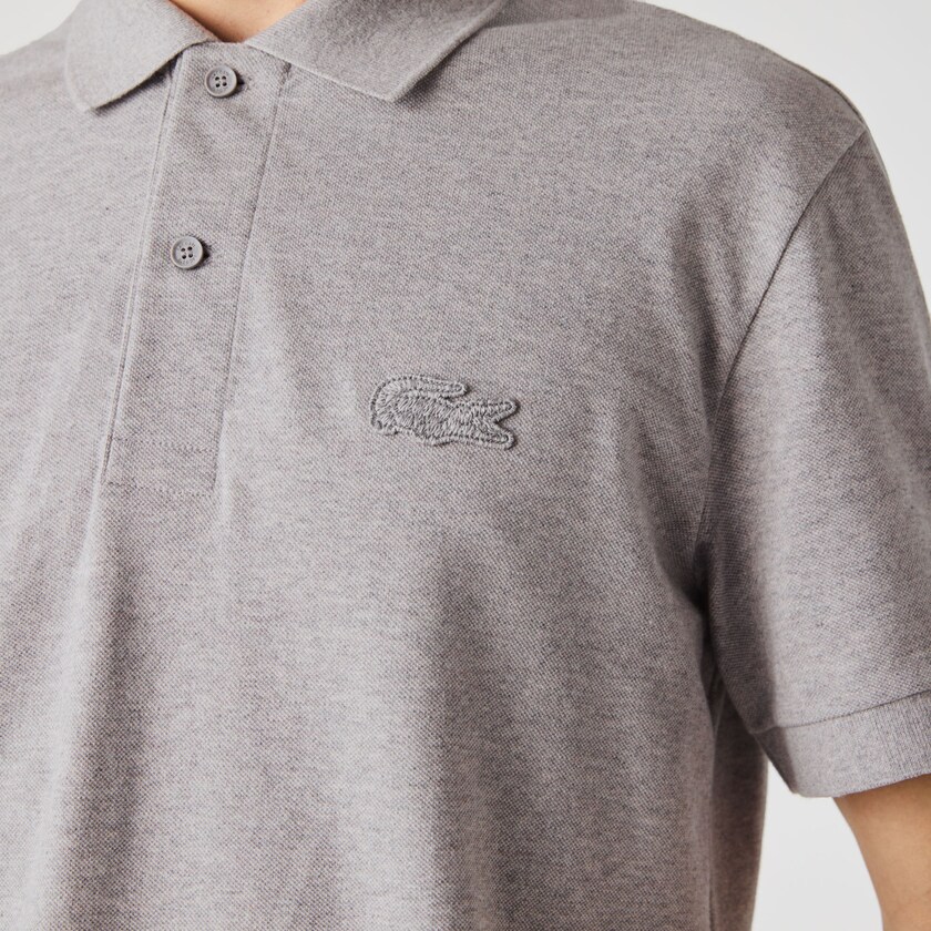 Camisa Polo Cinzentas Masculino Lacoste Loop GJ8-92129W2