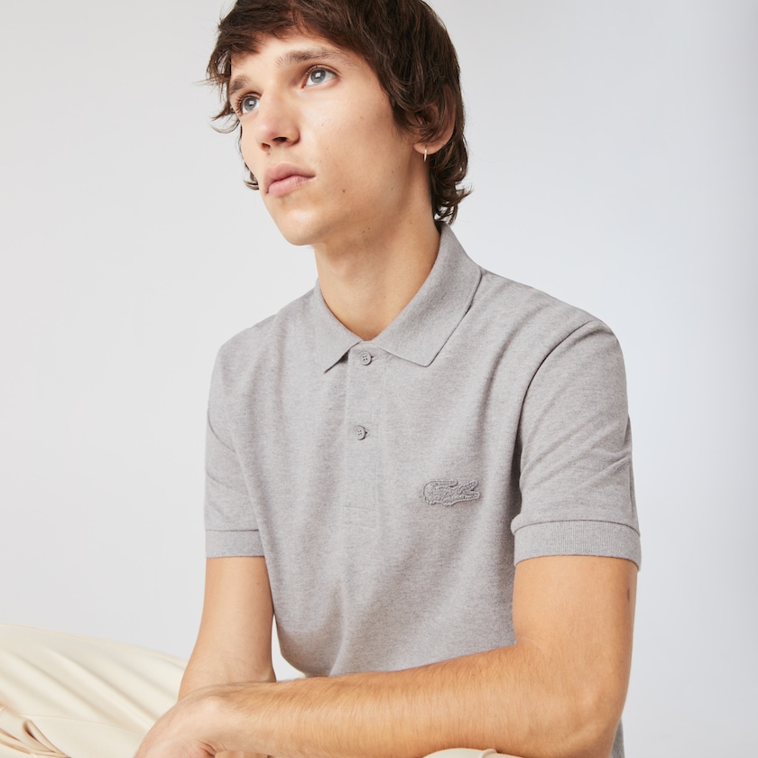 Camisa Polo Cinzentas Masculino Lacoste Loop GJ8-92129W2