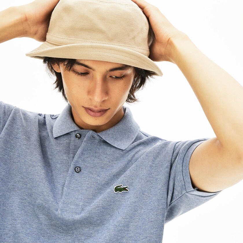 Camisa Polo Azuis Masculino Lacoste Marl Fabric L.12.12 QD8-93999R9