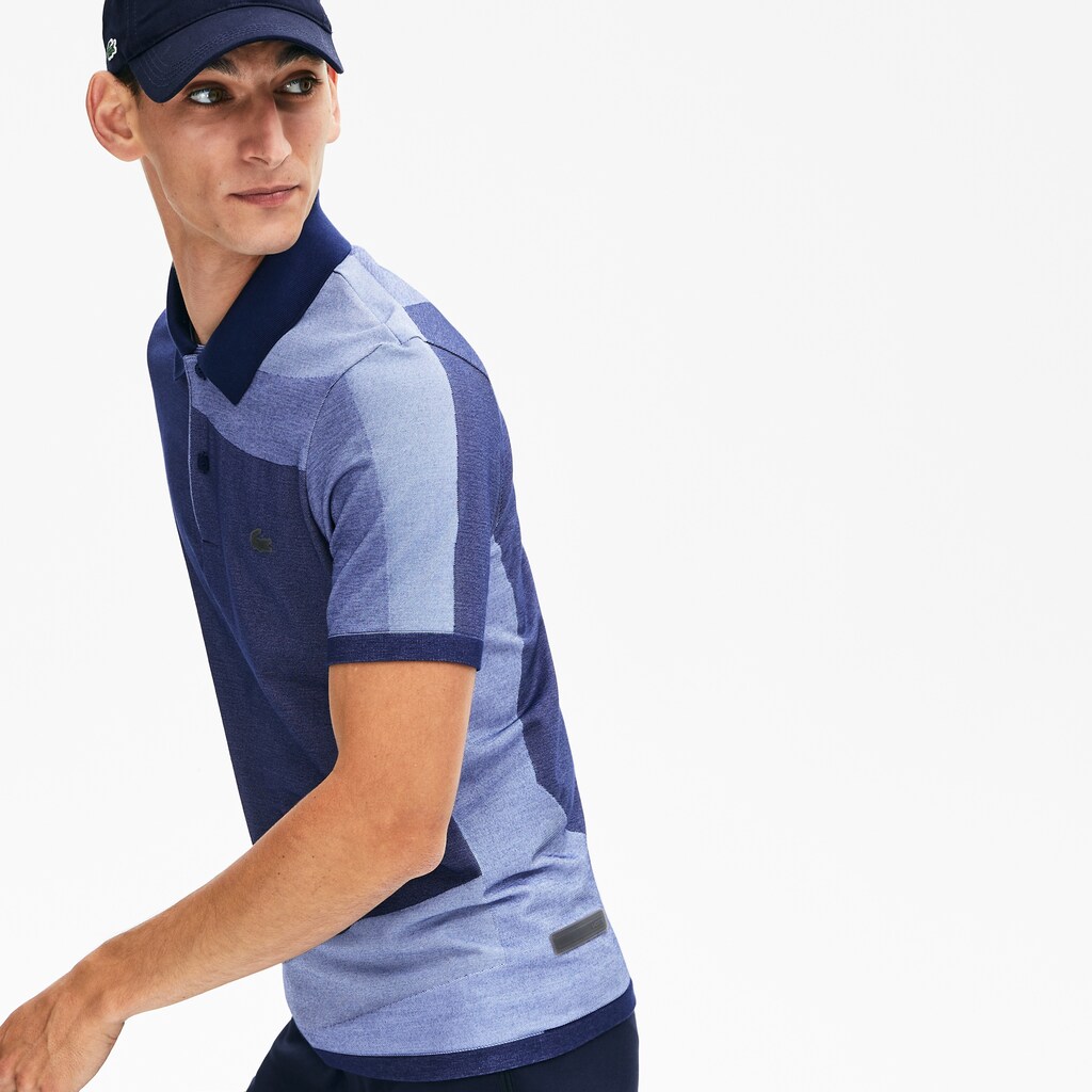 Camisa Polo Bege Masculino Lacoste Motion Ergonomic MQ3-50295Y6