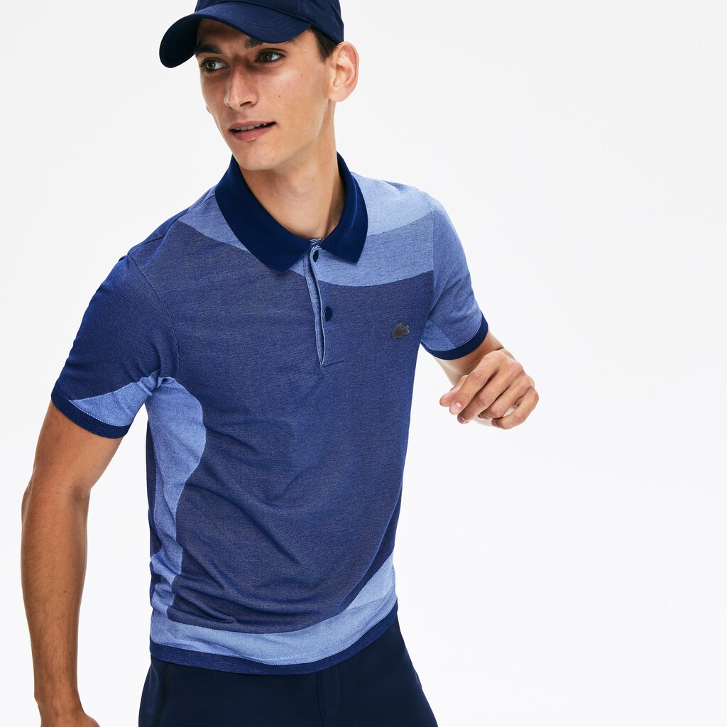 Camisa Polo Bege Masculino Lacoste Motion Ergonomic MQ3-50295Y6