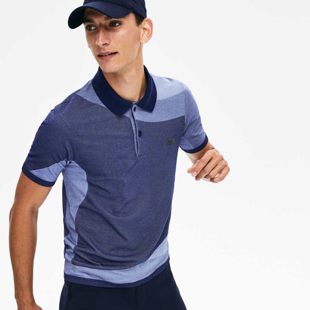 Camisa Polo Bege Masculino Lacoste Motion Ergonomic MQ3-50295Y6