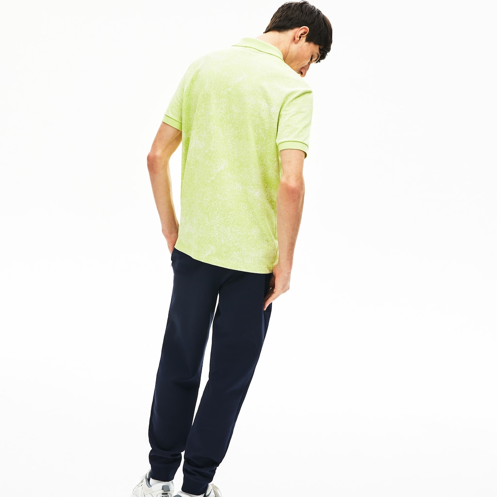 Camisa Polo Amarelas Masculino Lacoste Motion Premium Piqué CQ0-34823X7