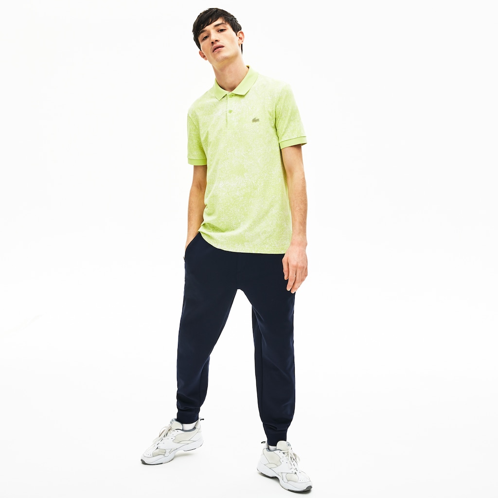 Camisa Polo Amarelas Masculino Lacoste Motion Premium Piqué CQ0-34823X7