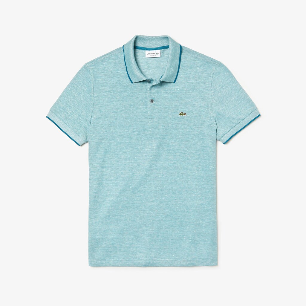 Camisa Polo Azuis Masculino Lacoste Regular Fit Piqué UX7-61926G0