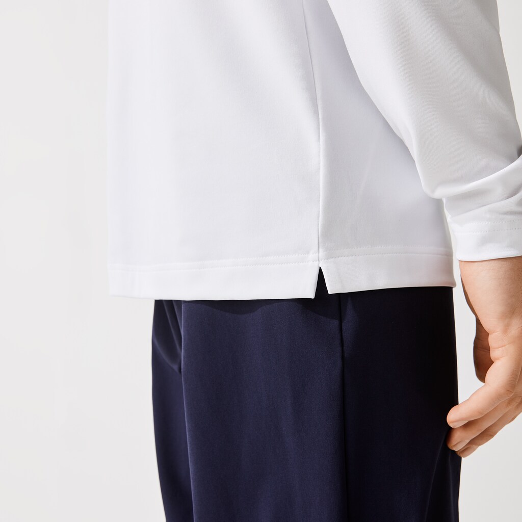 Camisa Polo Branco Azul Marinho Azuis Masculino Lacoste SPORT Breathable Golf DB9-38563S8
