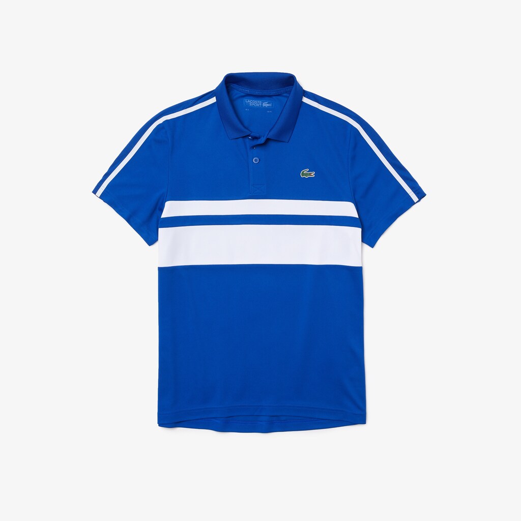 Camisa Polo Branco Masculino Lacoste SPORT Breathable Piqué Tennis OU2-41034E2
